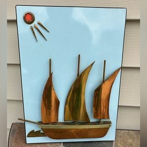 MCM Boats wall decor